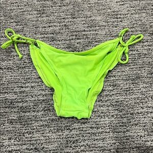 Neon Green Bikini Bottom